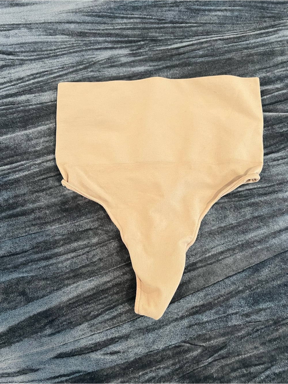 Skims High-Waist Beige Thong Shapewear Size L/XL